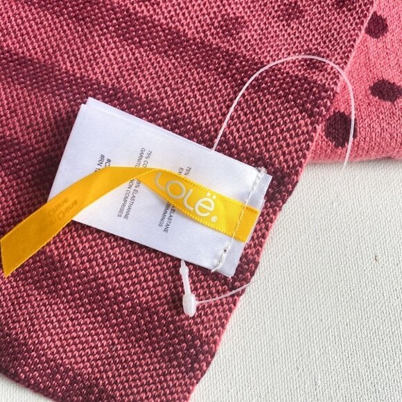 Brand NEW  Lole Polka Dot Pink Scarf - Picture 4 of 7